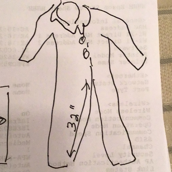 Woman’s pant/jumper suit and jacket. Fattaneh Bahari. Black, 16. - Picture 14 of 15